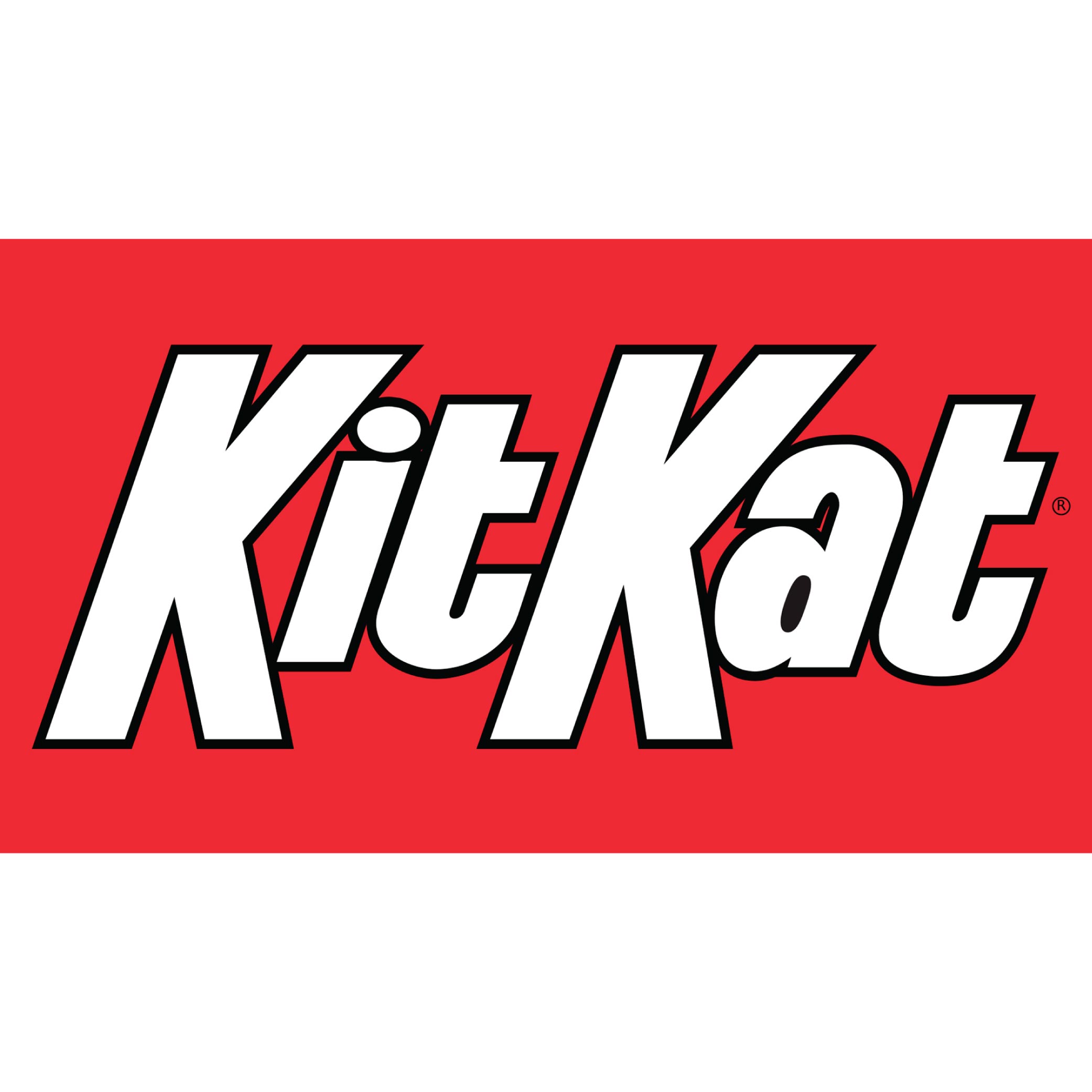 Personalized Kit Kat Font Of The White Logo Iron On Heat Transfer Stickers For T Shirt/Jerseys